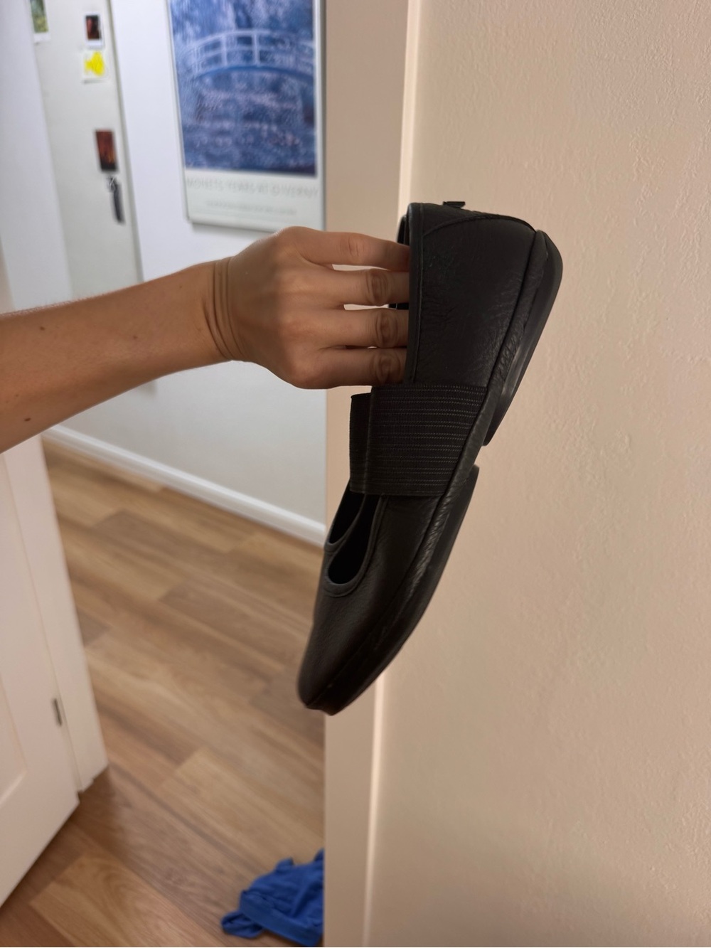 Camper Nina Ballet Flat in Black - Picture 6 of 6
